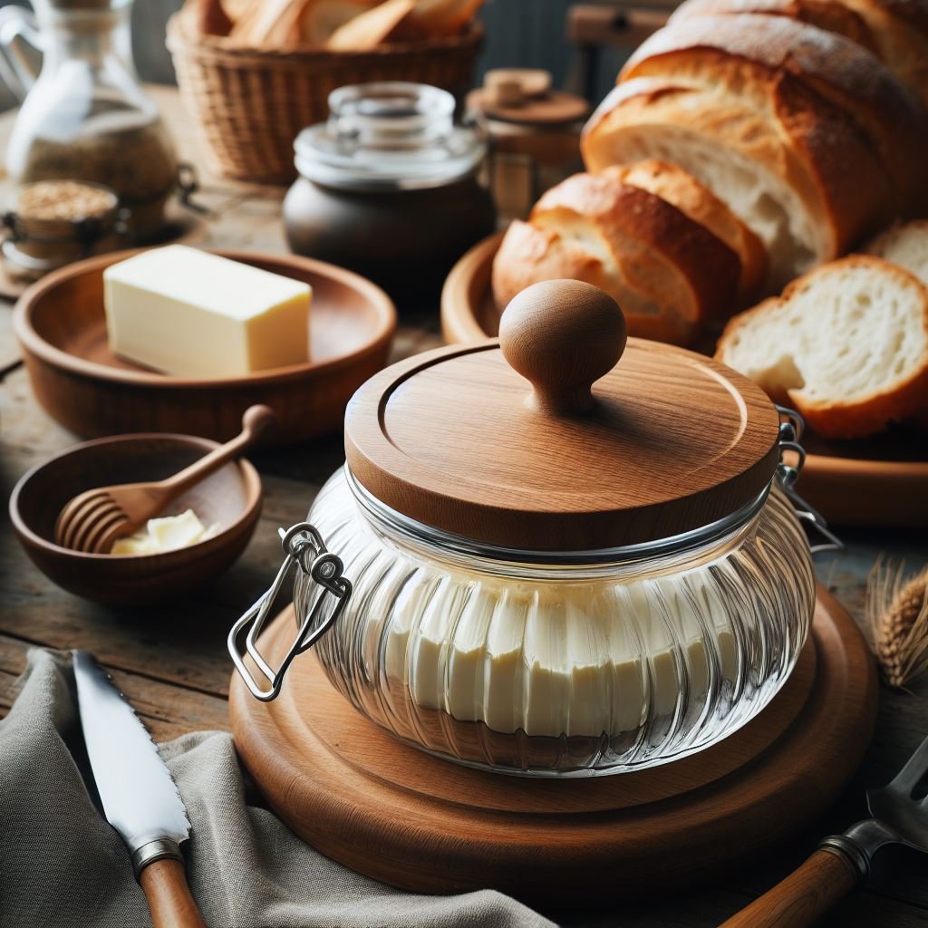 Glass Butter Dish