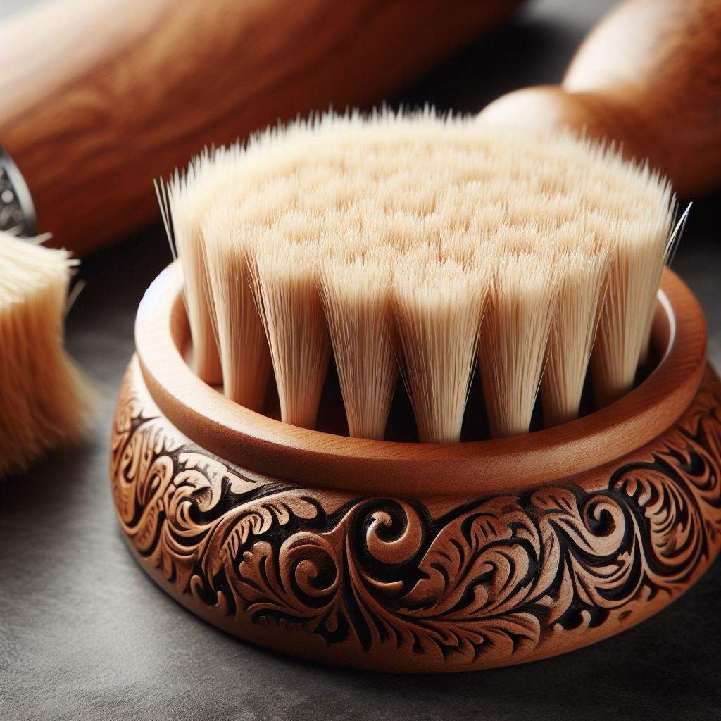 Boar bristle brush