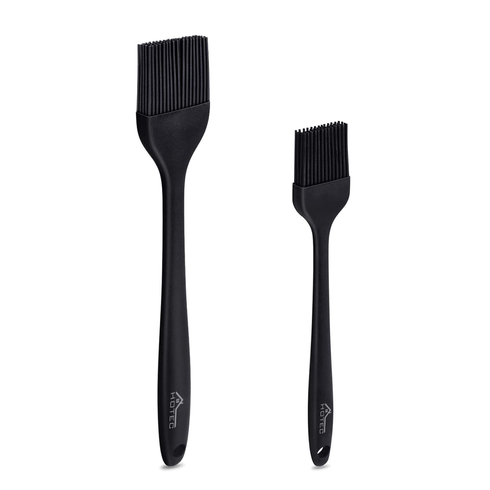HOTEC Basting Brushes Silicone Heat Resistant Pastry Brushes HOTEC Basting Brushes Silicone Heat Resistant Pastry Brushes