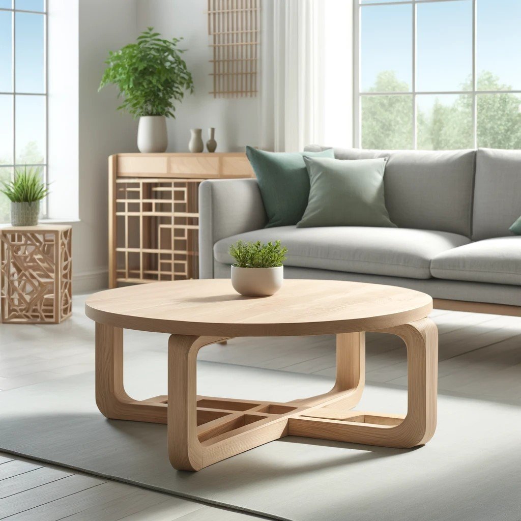 Solid Wood Coffee Table