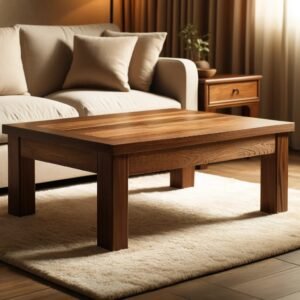 Solid Wood Coffee Table: Elevate Your Décor and Create Lasting Impressions