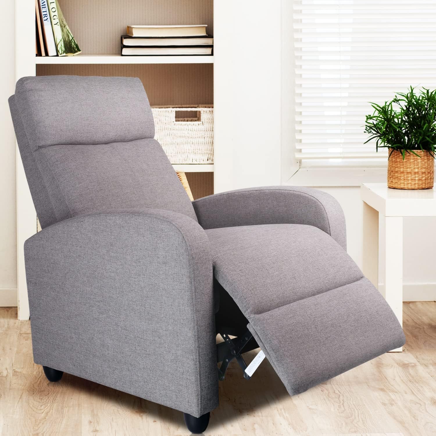 Fabric Recliner Sofa Home Theater