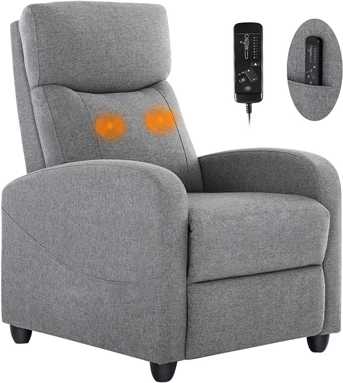 Adjustable Modern Reclining with Padded Seat