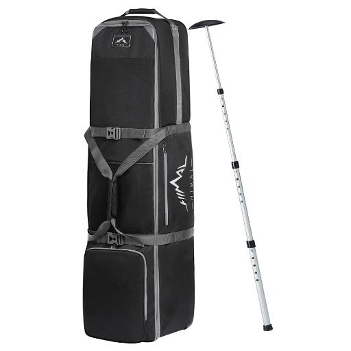 GoHimal Golf Travel Bag with Adjustable Support