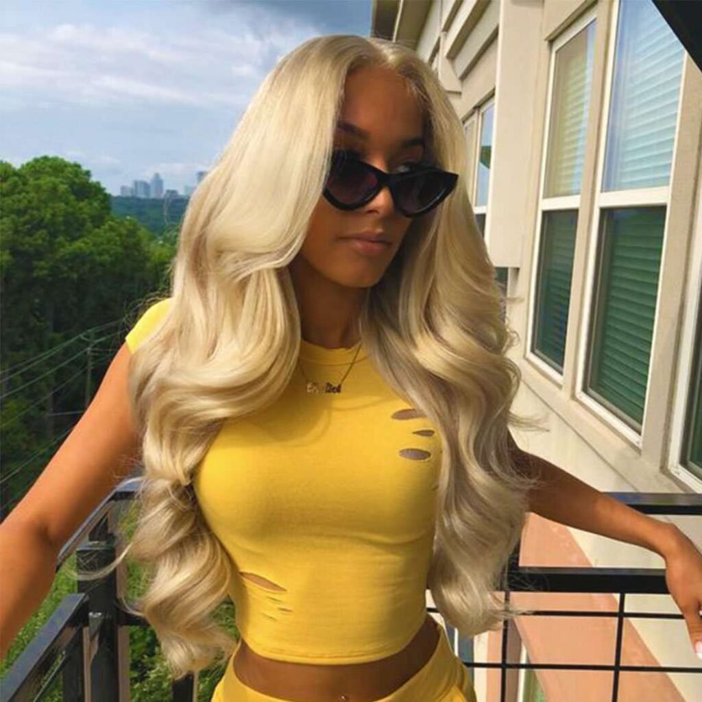 Blonde Wavy Wig