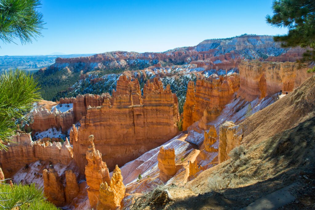 utah map with national parks