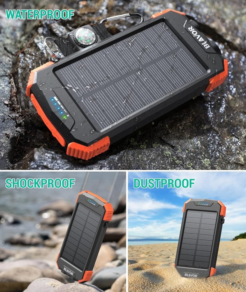 portable solar power bank