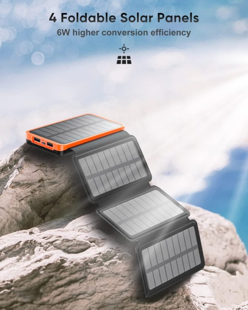 Portable solar power bank