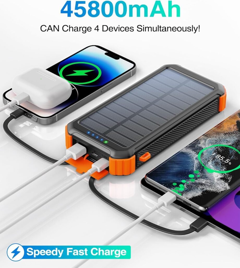 Portable solar power bank