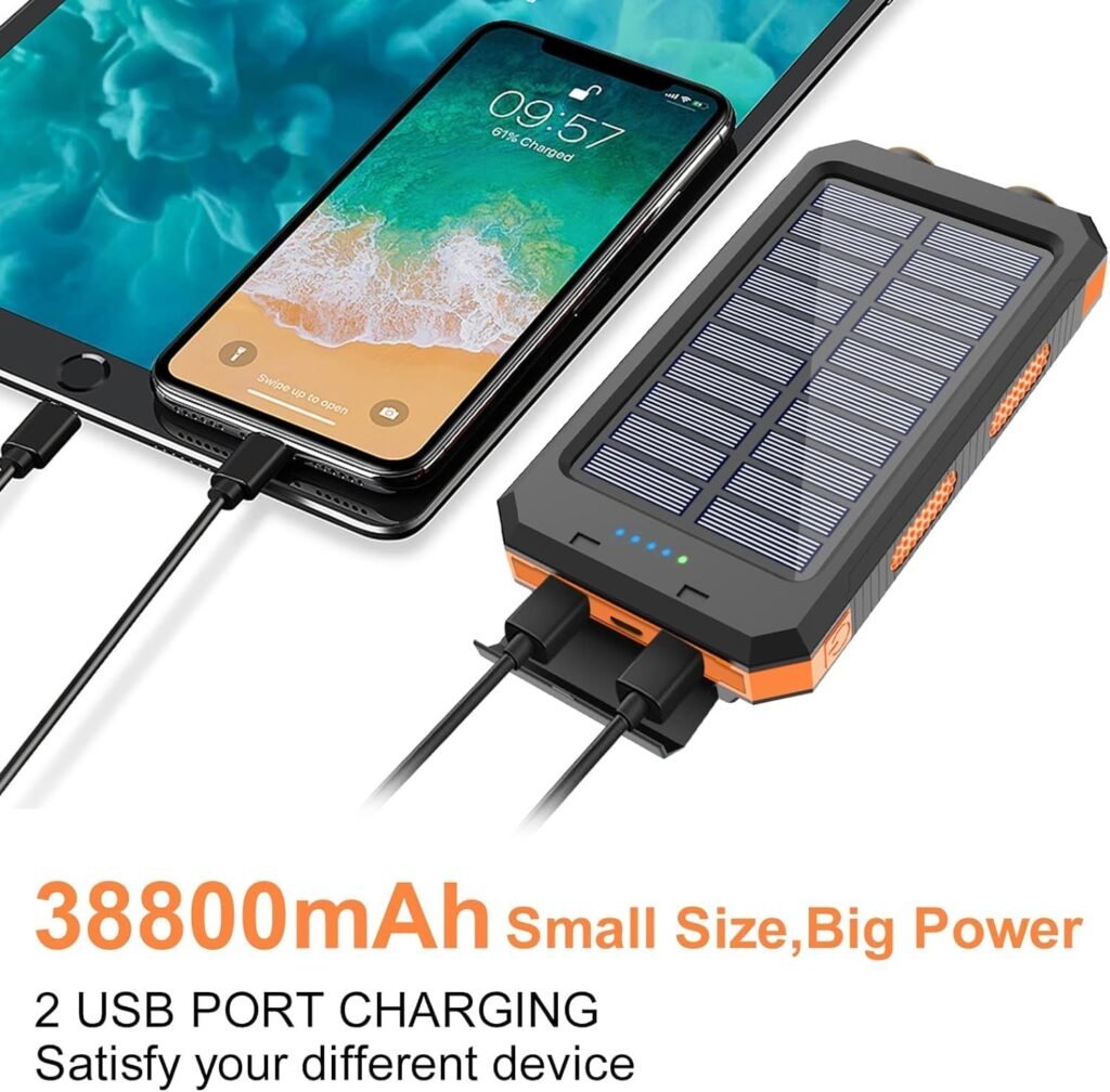 Portable solar power bank