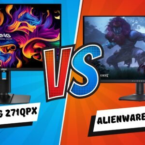 MSI MAG 271QPX vs. Alienware AW2725DF: Which QD-OLED Monitor Is Right for You?