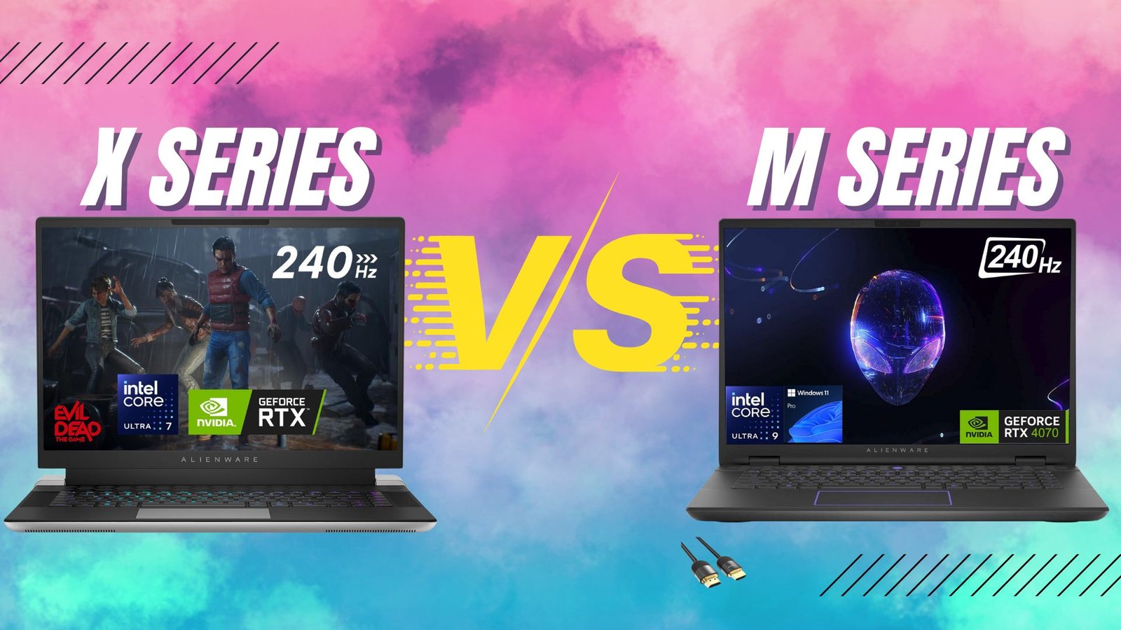 Alienware X Series vs M