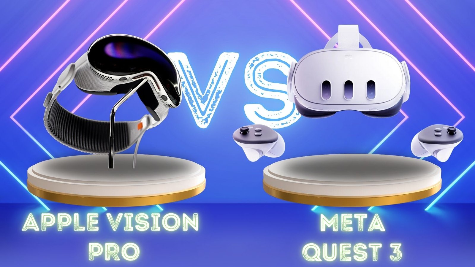 Apple Vision Pro vs Meta Quest 3