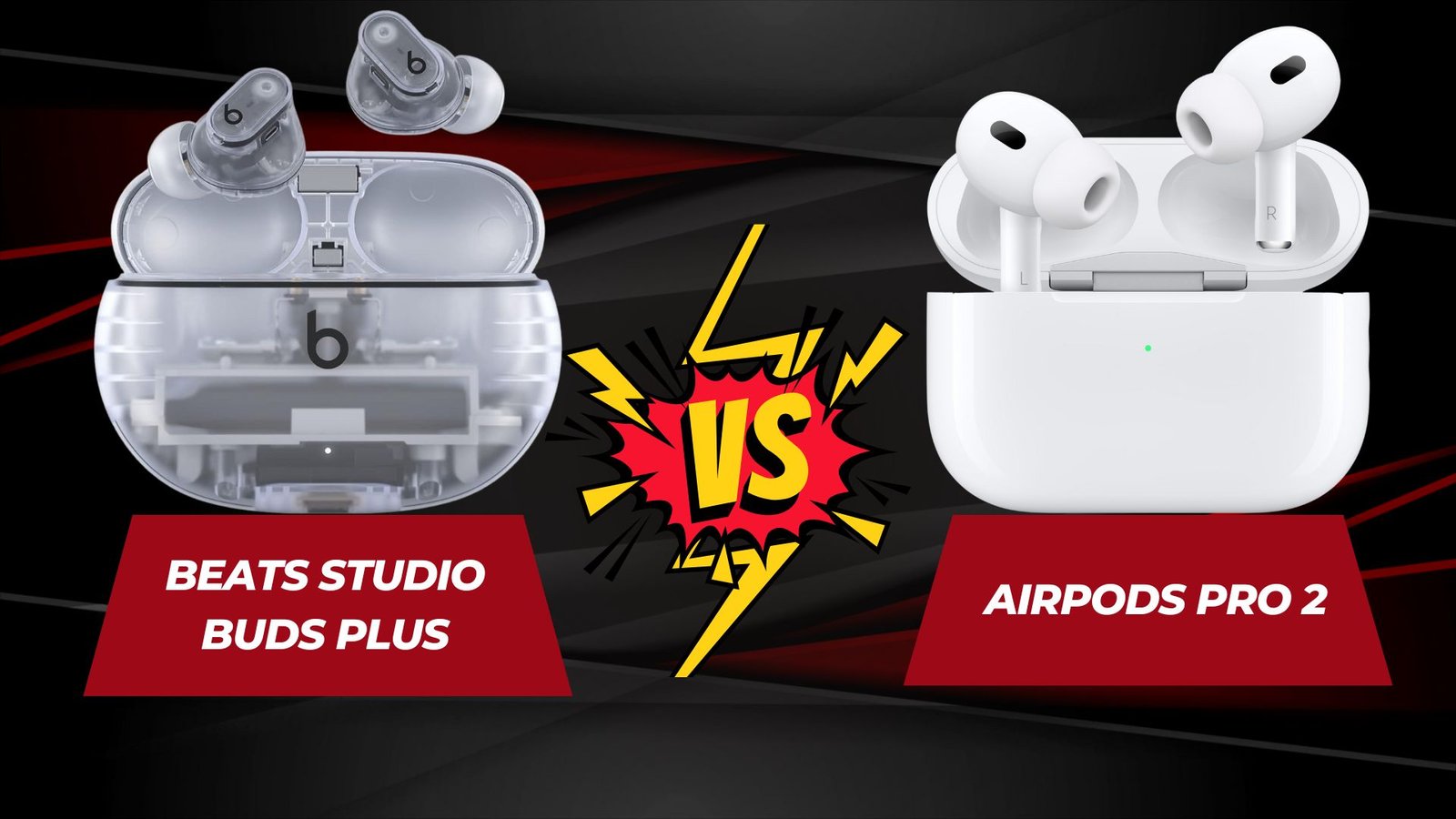 beats studio buds plus vs airpods pro 2