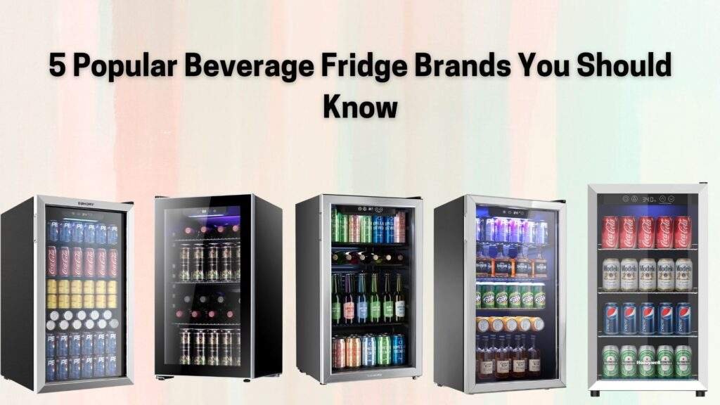 5 Popular Beverage Fridge Brands You Should Know
