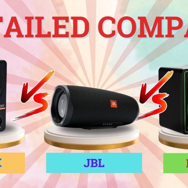 fostex vs jbl vs mackie