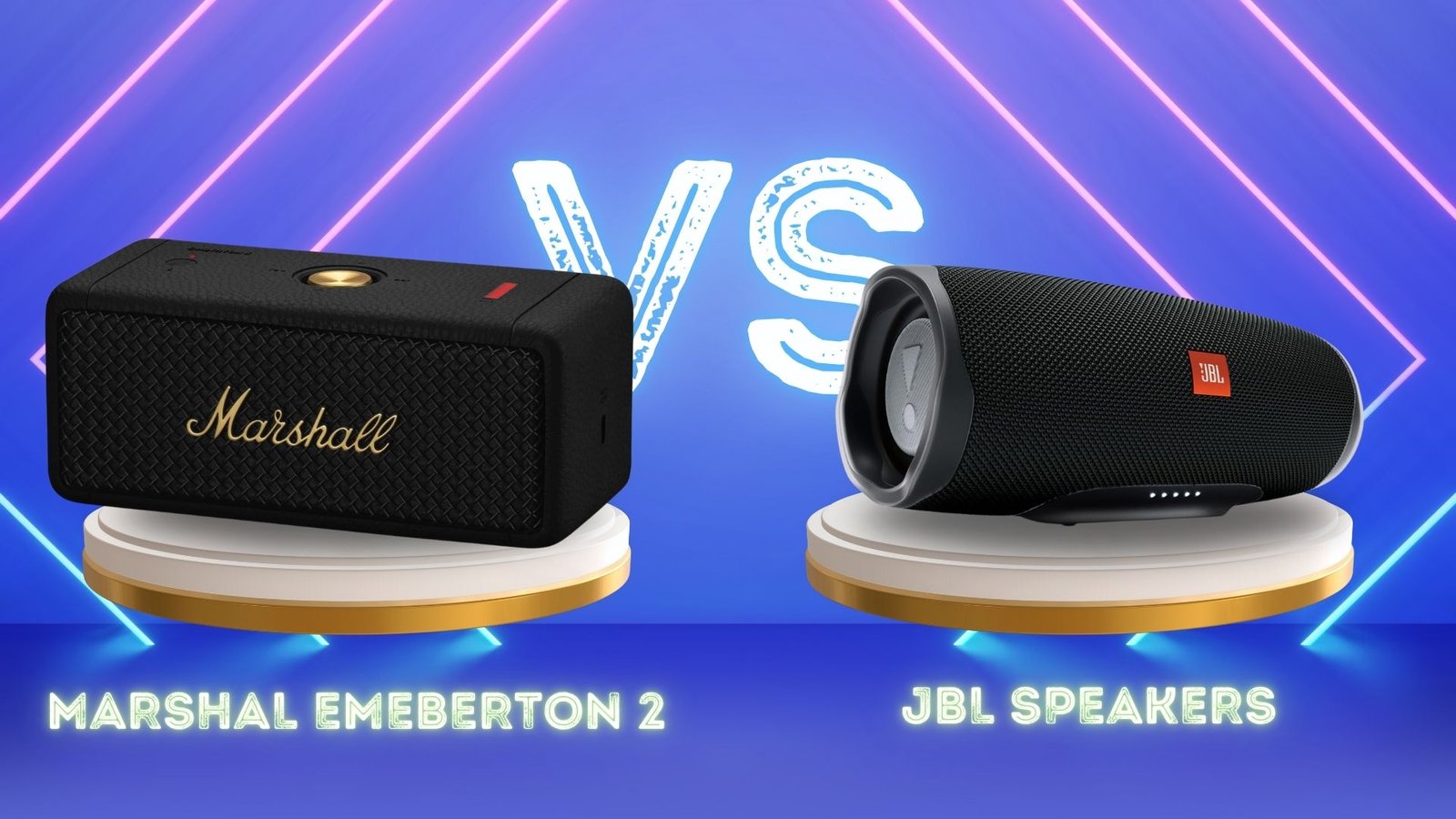 Marshal Emeberton 2 Vs Jbl