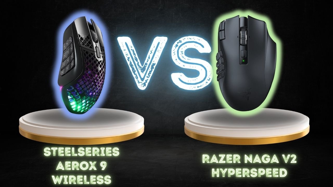 Steelseries Aerox 9 Wireless Vs Razer Naga V2 Hyperspeed