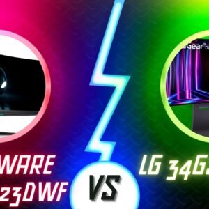 Alienware AW3423DWF vs LG 34GS95QE: Choosing the Best Curved Gaming Monitor for You