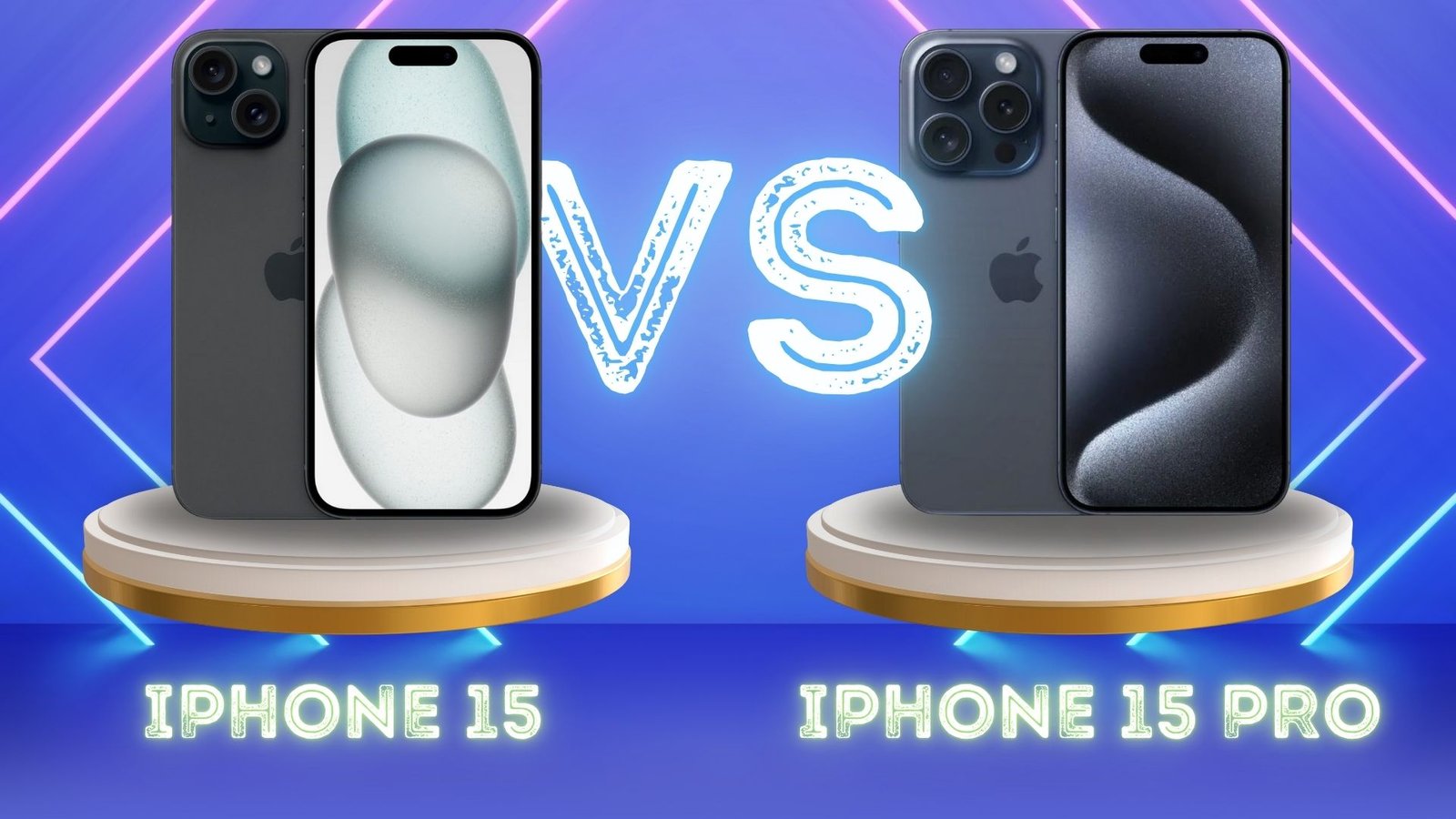 iphone 15 vs 15 pro